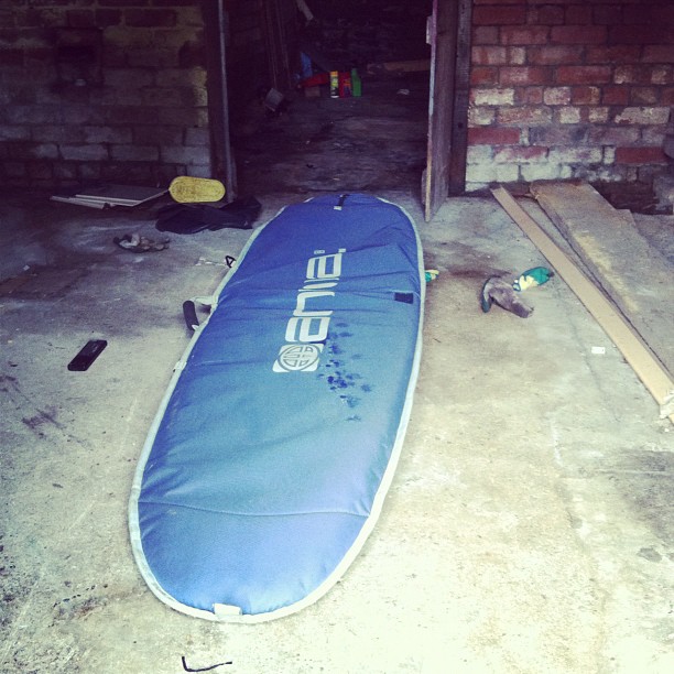My lonely surfboard